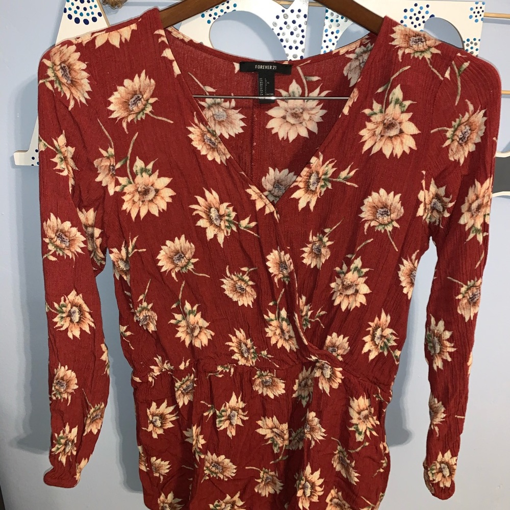 Sun flower romper